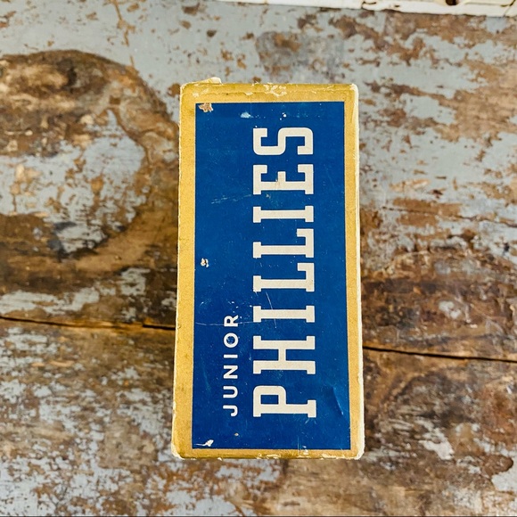 ♥️ Vintage ♥️ Junior Phillies Cigar Box - Picture 6 of 8